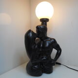 Lamp couple in love ceramic