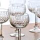 Verres à vin anciens Villeroy & Boch 'Treveris' en cristal soufflé bouche