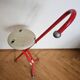 Midcentury Ulisse Folding Stool designed by Ivan Loss, Sandrigarden, Italy, 1981
