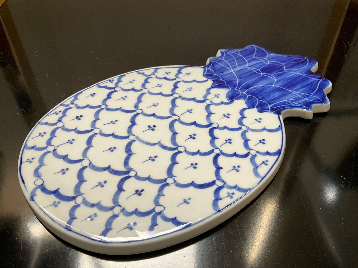 Vintage porcelain triflies