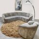 Vintage modular rounded sofa chair Piccolino Walter Knoll