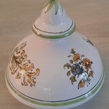 Apothecary pot "equisetum" in faience of moustiers