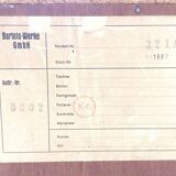 Vintage Bartels Werke sideboard – German mid-century design