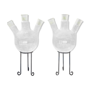2 flacons laboratoire