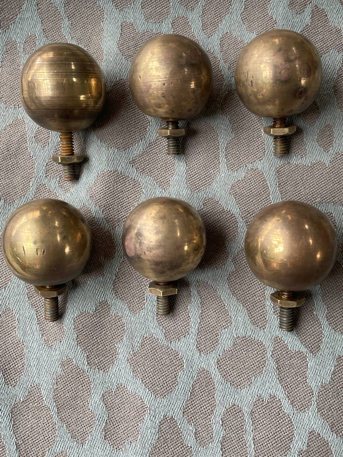 Art Deco dresser handles
