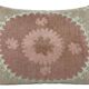 Vintage embroidered cushion cover 56x69 cm