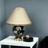 Important English porcelain lamp signed Drimmer 1989