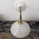 White speckled Clichy glass wall light