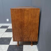 Jiri Jiroutek Yellow and White sideboard 1960s for Interier Praha