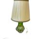 Vintage green glass MURANO table lamp / floor lamp