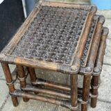 Vintage set of Manou Nesting Tables