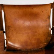 Fauteuil lounge en cuir de veau hongrois