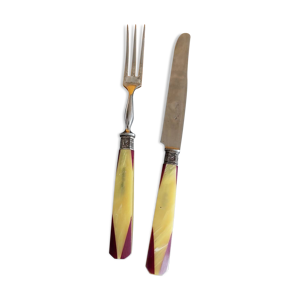 coffret ancien couverts