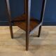 Antique oak plant table