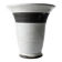 Large modern Raku lamp in beige and brown by Keramos Sèvres - René Hénon