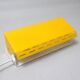 Modernist wall light with a yellow pivoting shade from the 1980s.