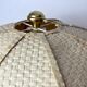 Faux bamboo brass lamp, Regency, France, 1970
