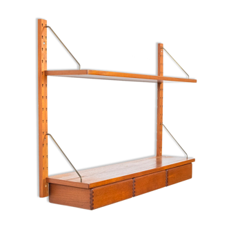 Wall Shelf with drawers by Sven Ellekaer for Albert Hansen, 1950s
