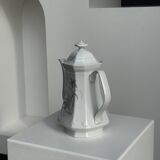 Mitterteich Bavaria teapot with blue lily pattern