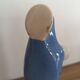 Virgin statue Faience Desvres Fourmaintraux H 28 cm