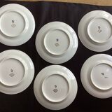Flat plates PL Emaux Limoges Fafrique Mehun
