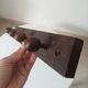 Porte manteau mural vintage en bois