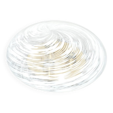 Lampe de plafond en laiton vintage
