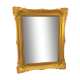 Gold mirror Napoleon lll, 50 x 42cm