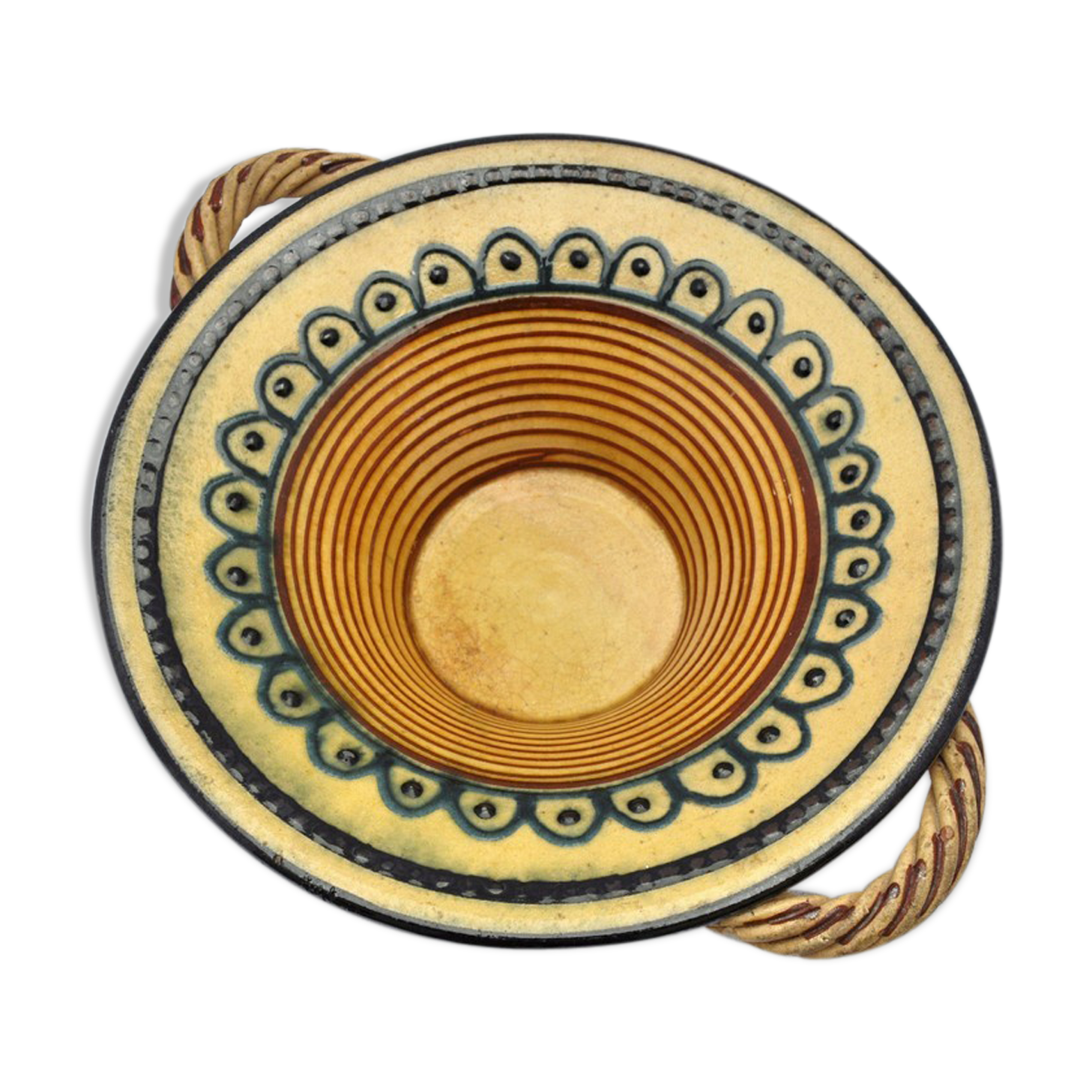 Saucecoupe a anses Vallauris annee 50's