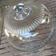 Glass dish and bell