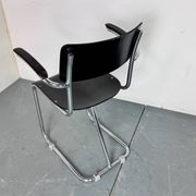 Vintage Bauhaus Tubular Chromed Steel Cantilever Chair, 1930s