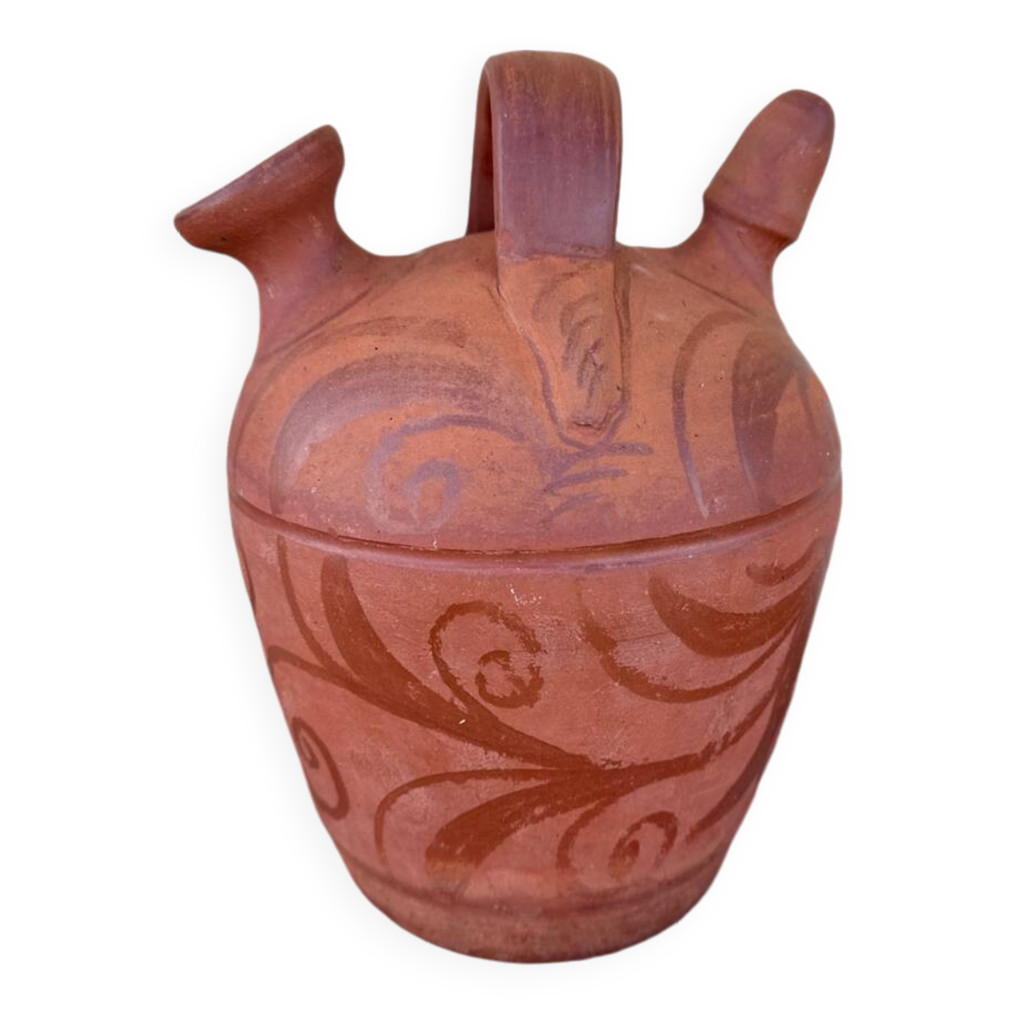 Terracotta water bottle