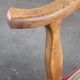 Vintage Danish Brutalist Oak Armchair in the style of Henning Kjærnulf, 1960s