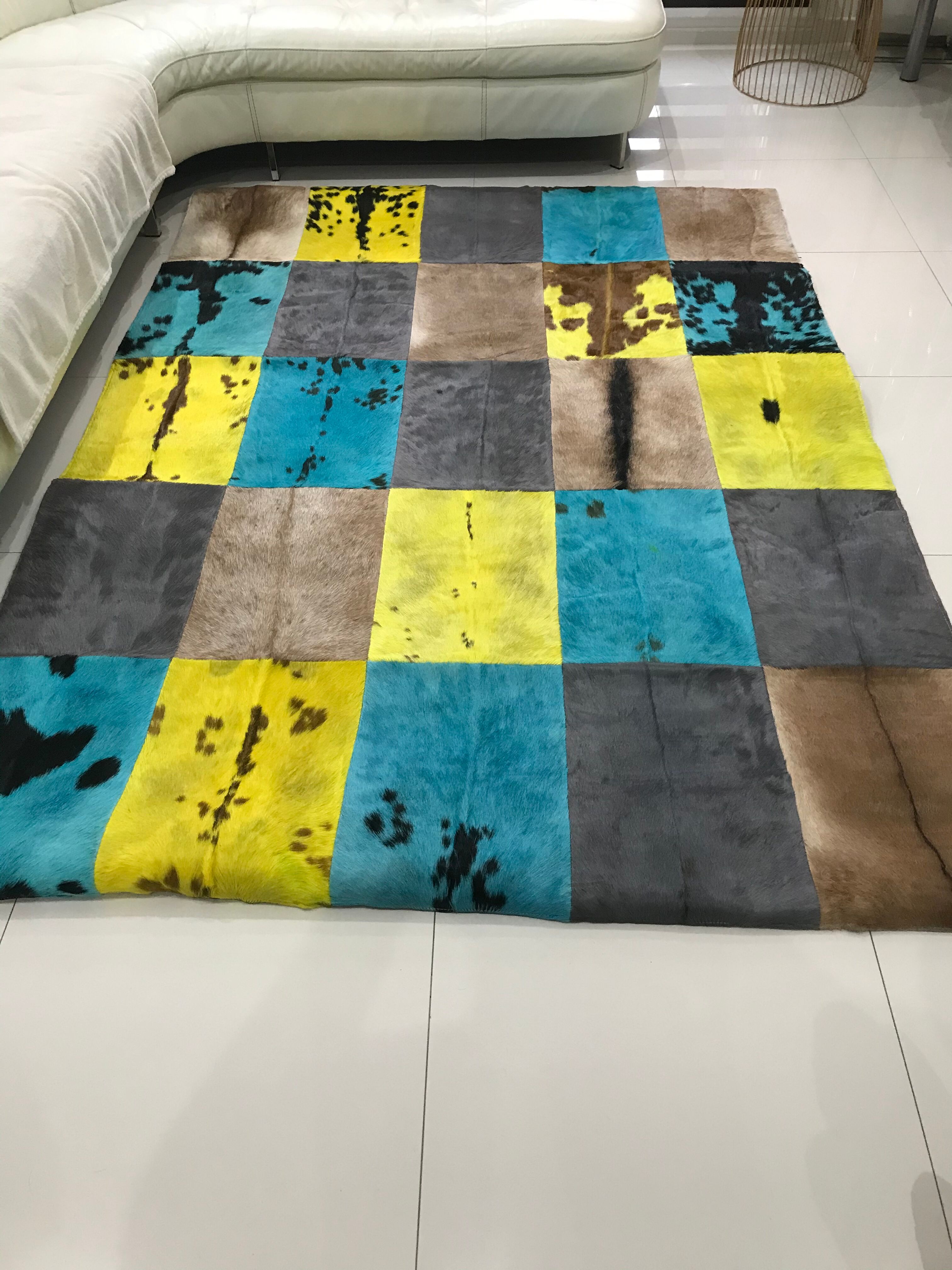 Tapis en peau
