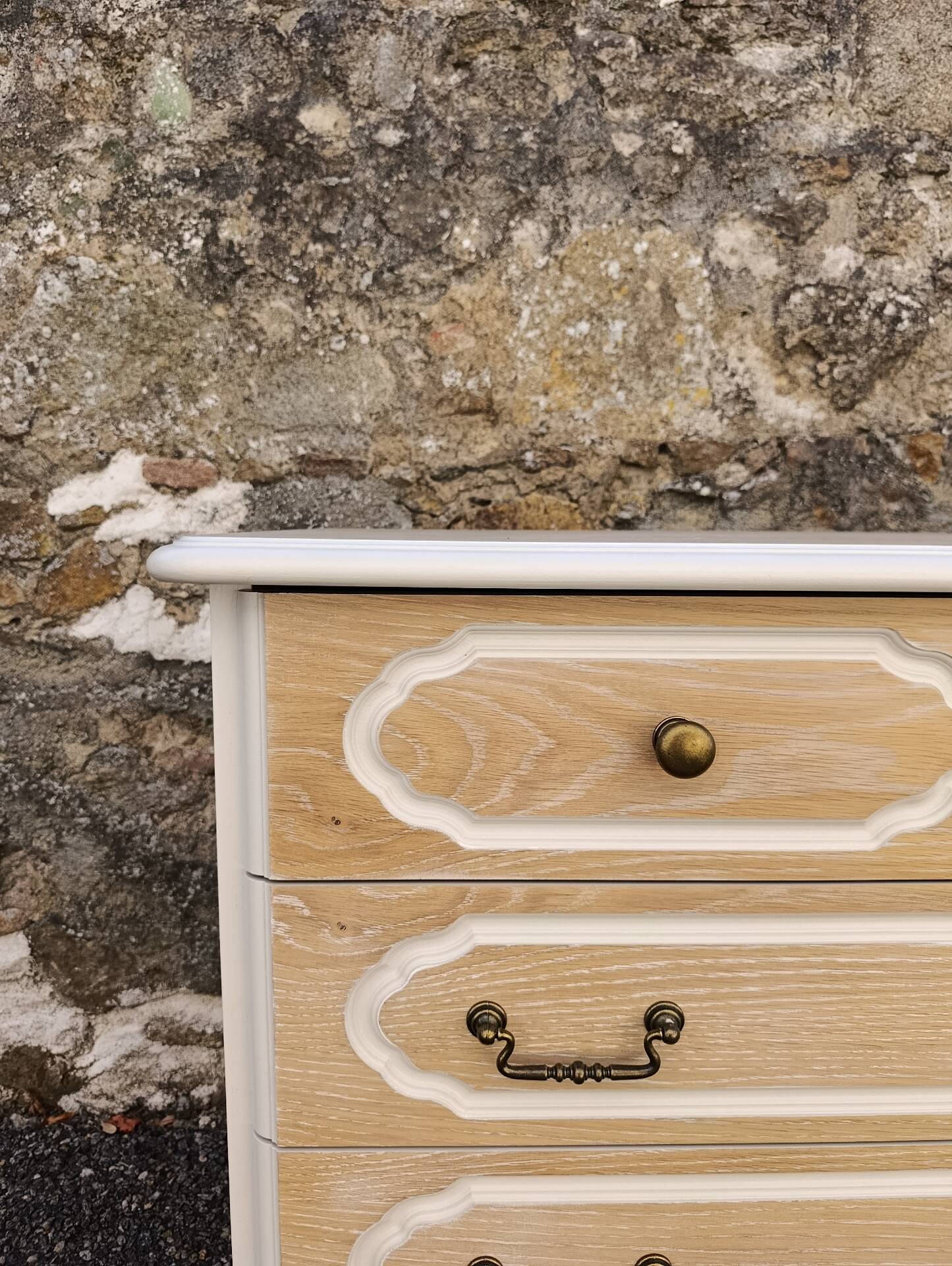 Commode cérusée