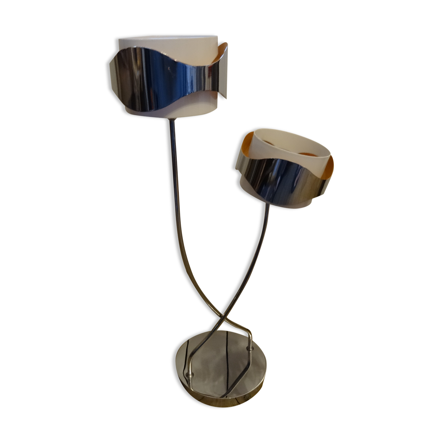 2-rod stainless steel lamp