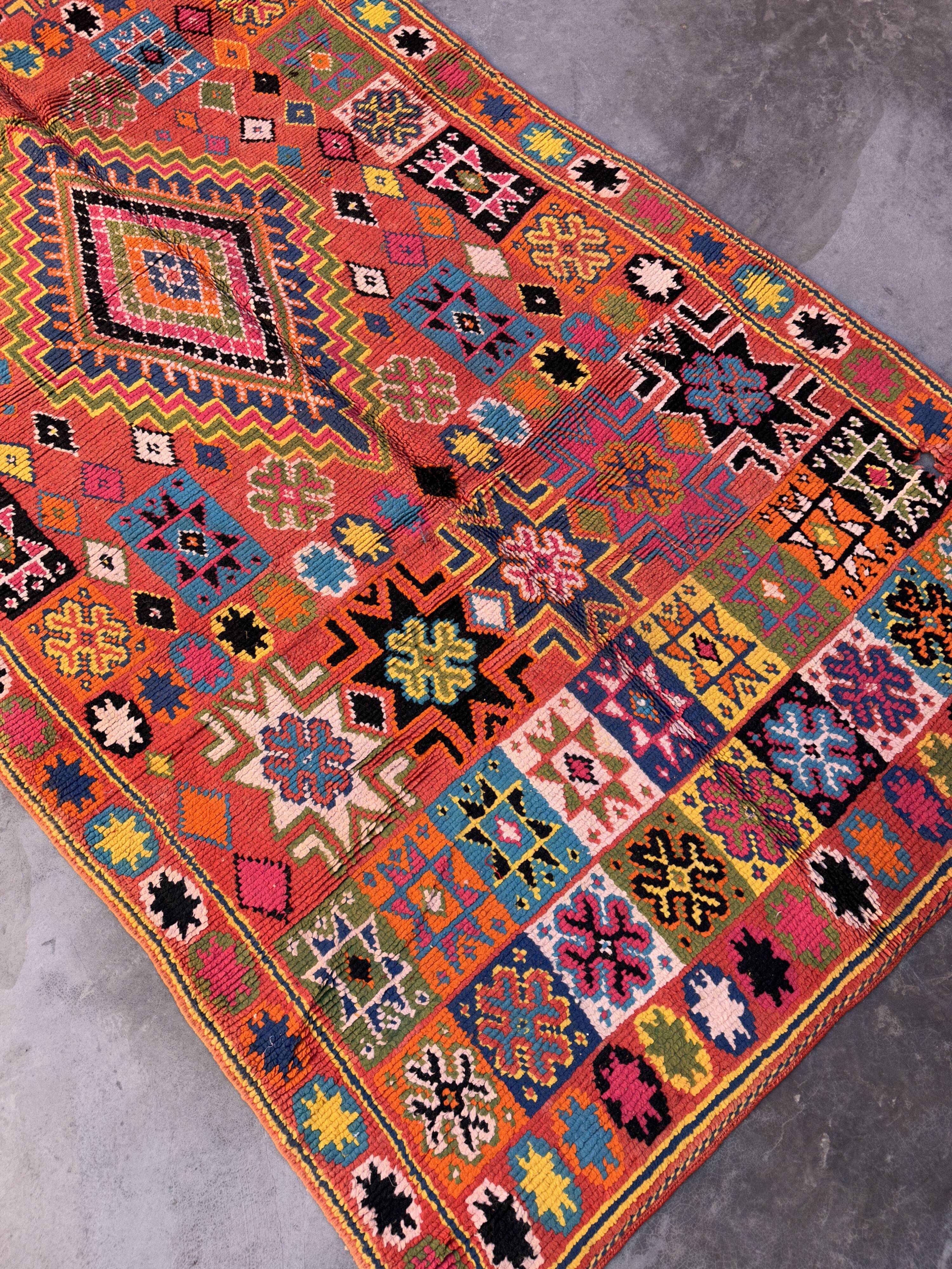 Moroccan carpet - 168 x 355 cm