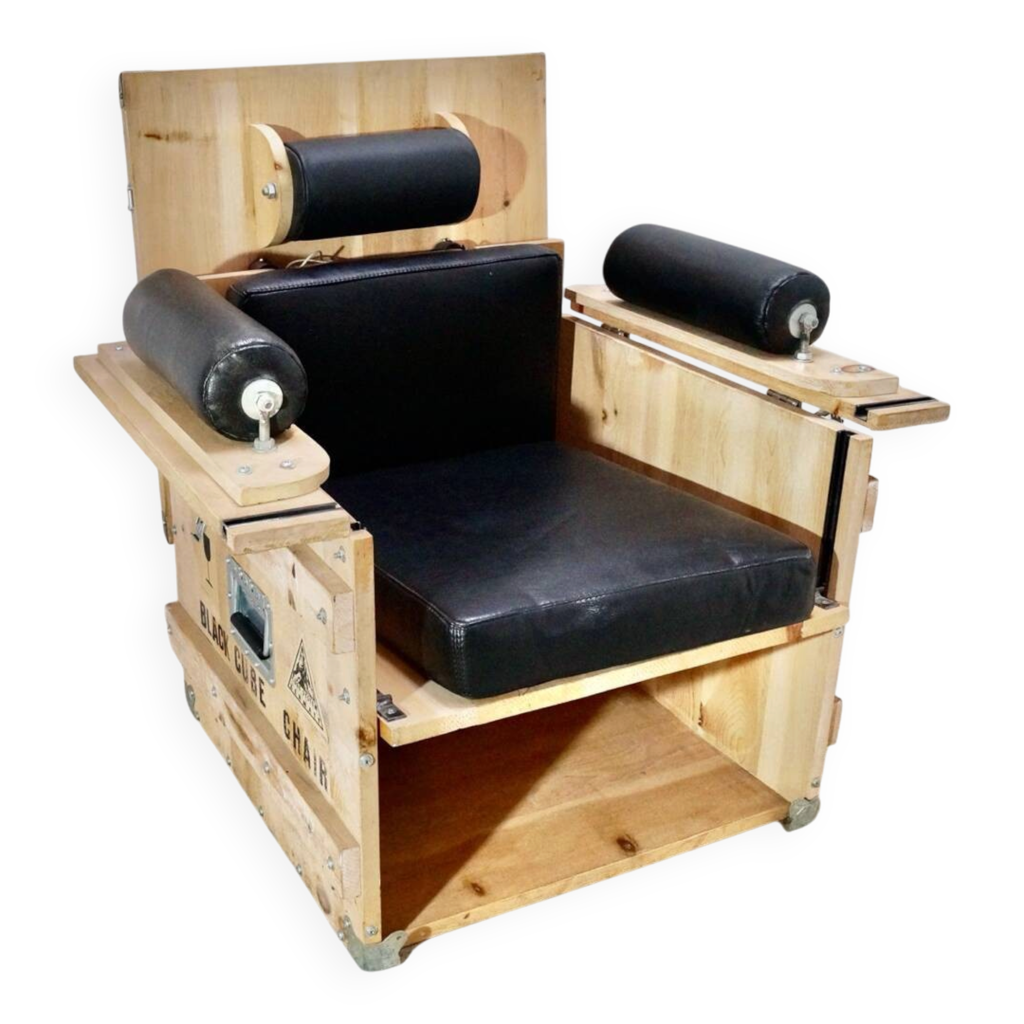 Cube chair by Heinz Julien