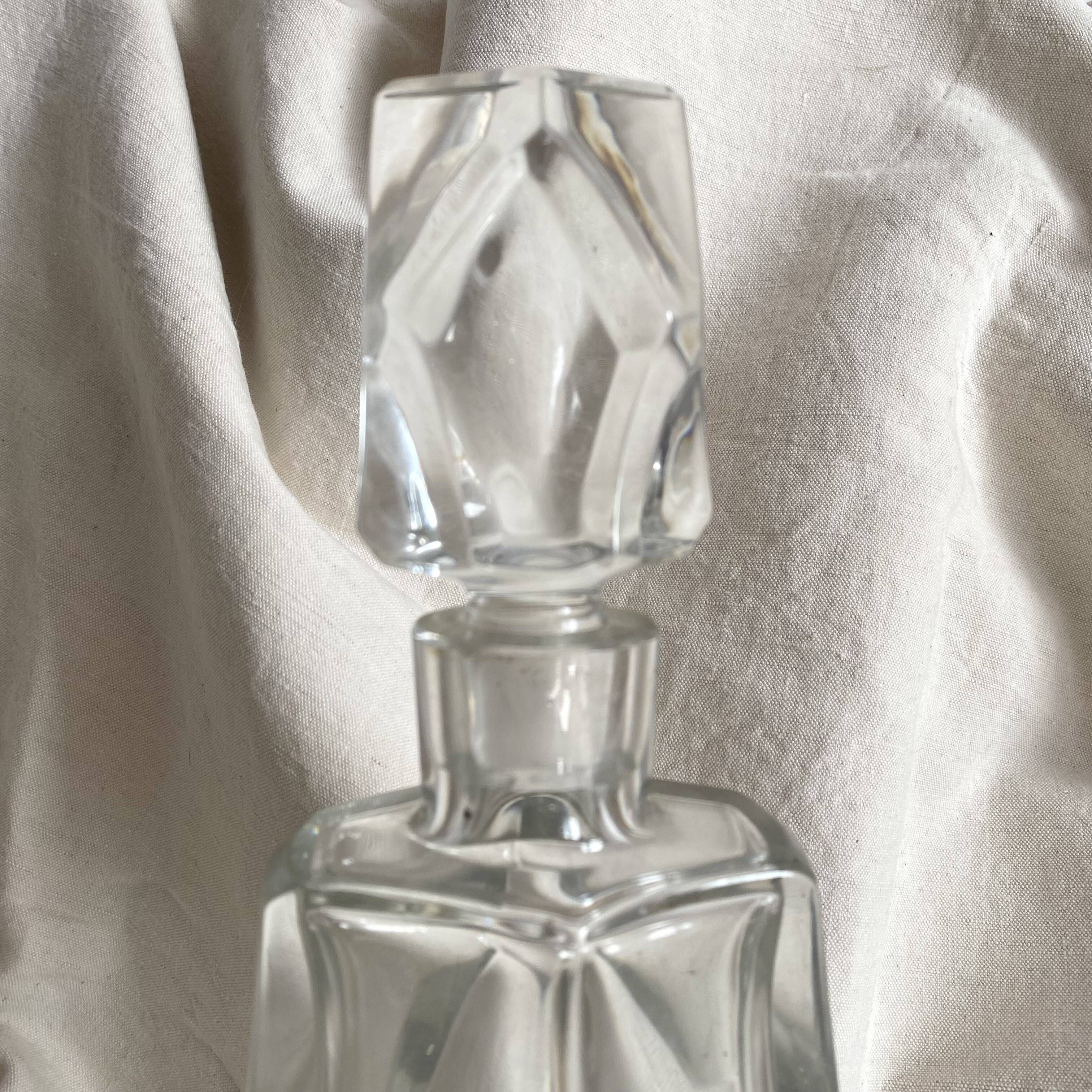 Crystal whisky carafe from Vannes