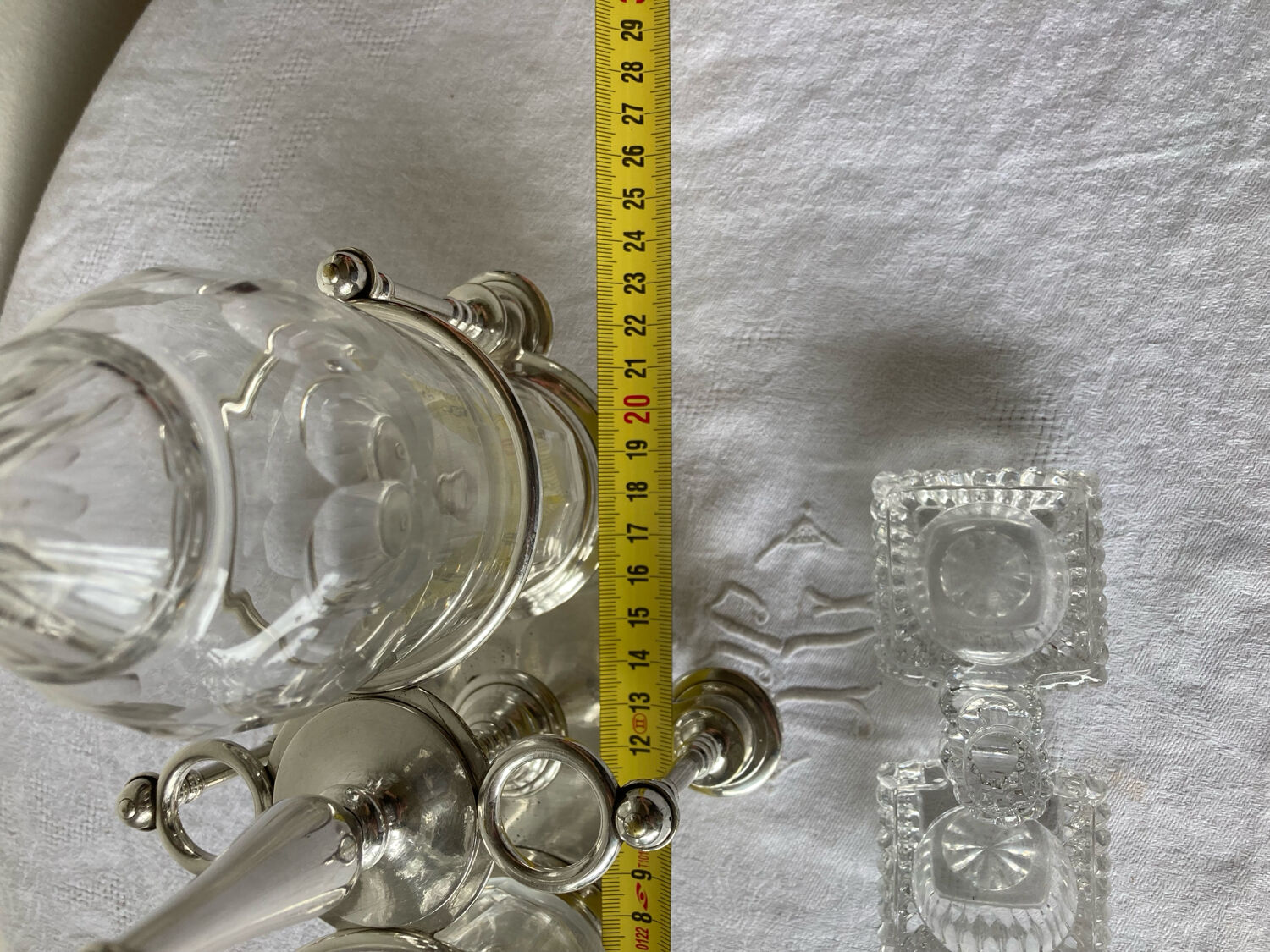 Christofle silver-plated metal servant