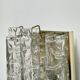 Doria Leuchten glass wall lamp sconce, 1970s