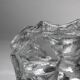 Christer Sjögren Brutalist Crystal Candle Holder, 1960s, Signed