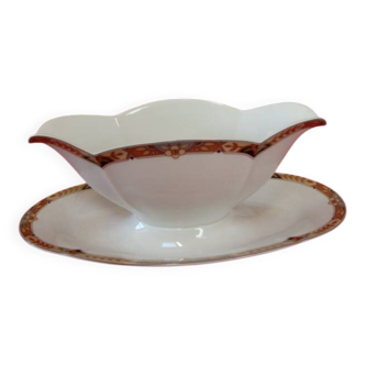Tirschenreuth porcelain sauceboat