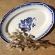 Oval dish Sarreguemines and Digoin