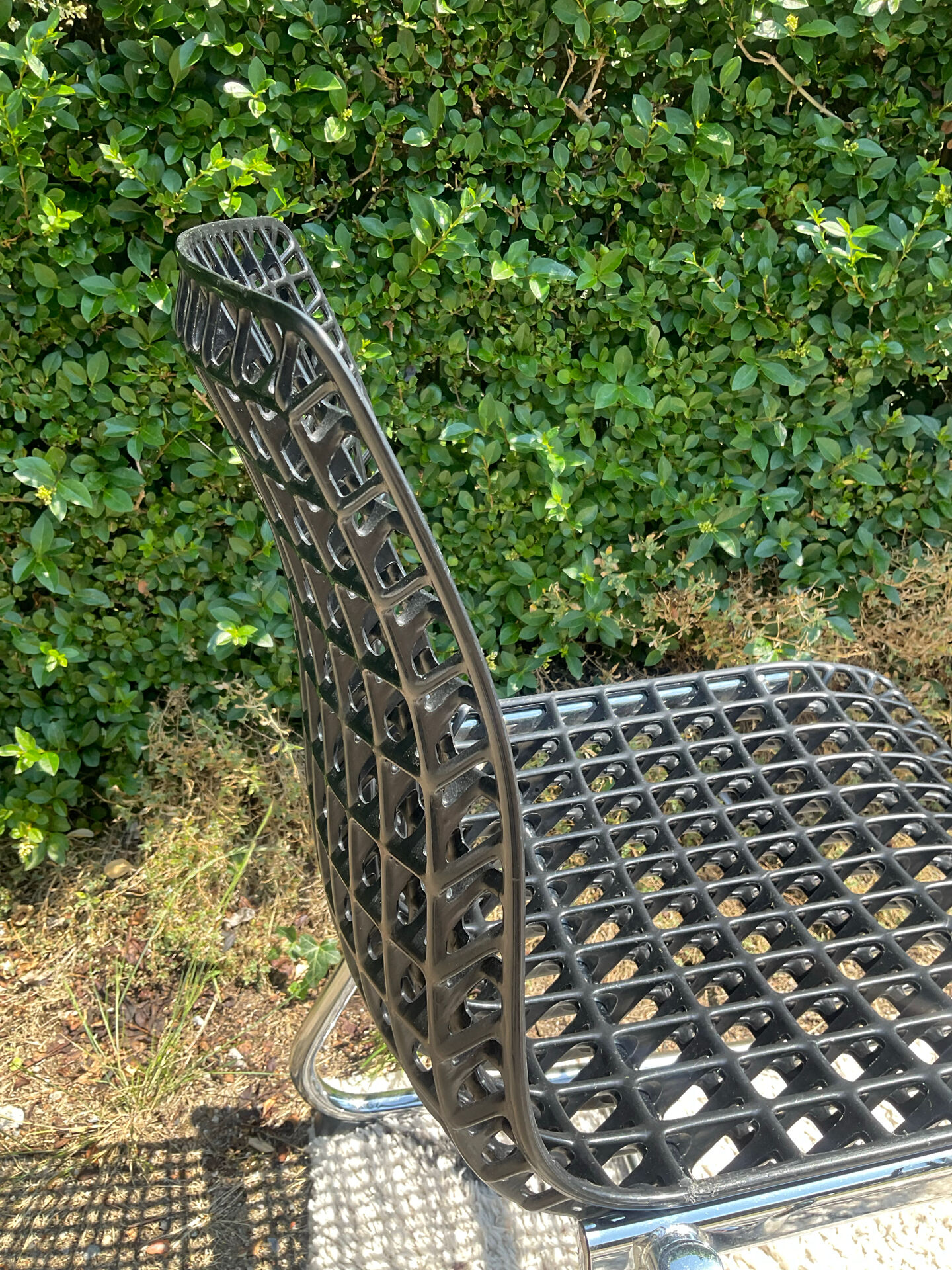 Série de 6 chaises « Moiré » par Ton Haas