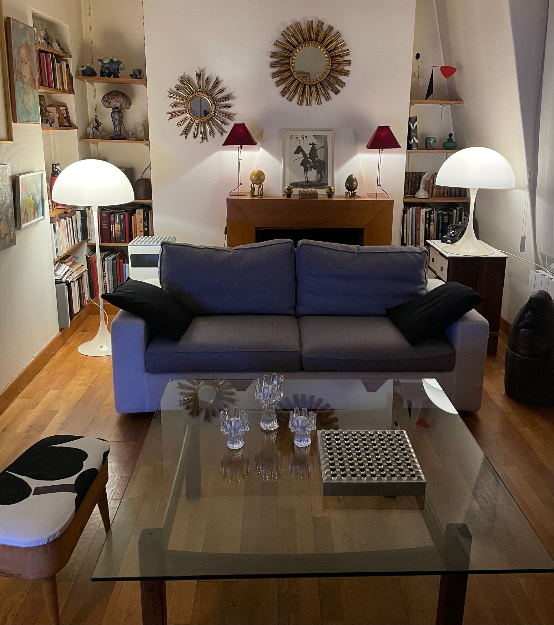 Panthella floor lamp Verner Panton, Louis Poulsen, 1971, scandinavian style