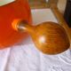 Enameled saucepan with lid 1970s