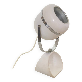 Space age white eyeball table lamp - 1960's