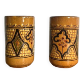 Glazed ceramic mugs