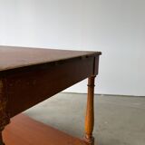 Old work table / draper from a wooden haberdashery.